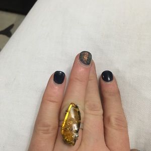 Amber ring